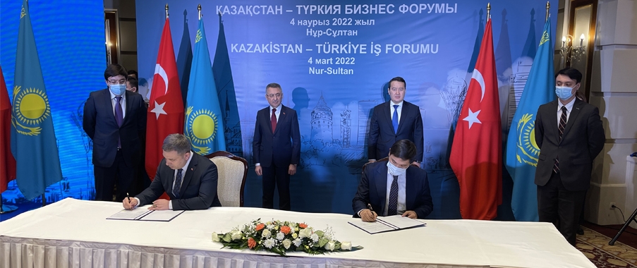 Türkiye - Kazakistan İş Forumuna Katıldık